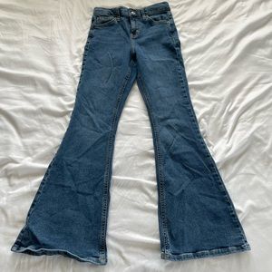 Topshop Bellbottom Jeans